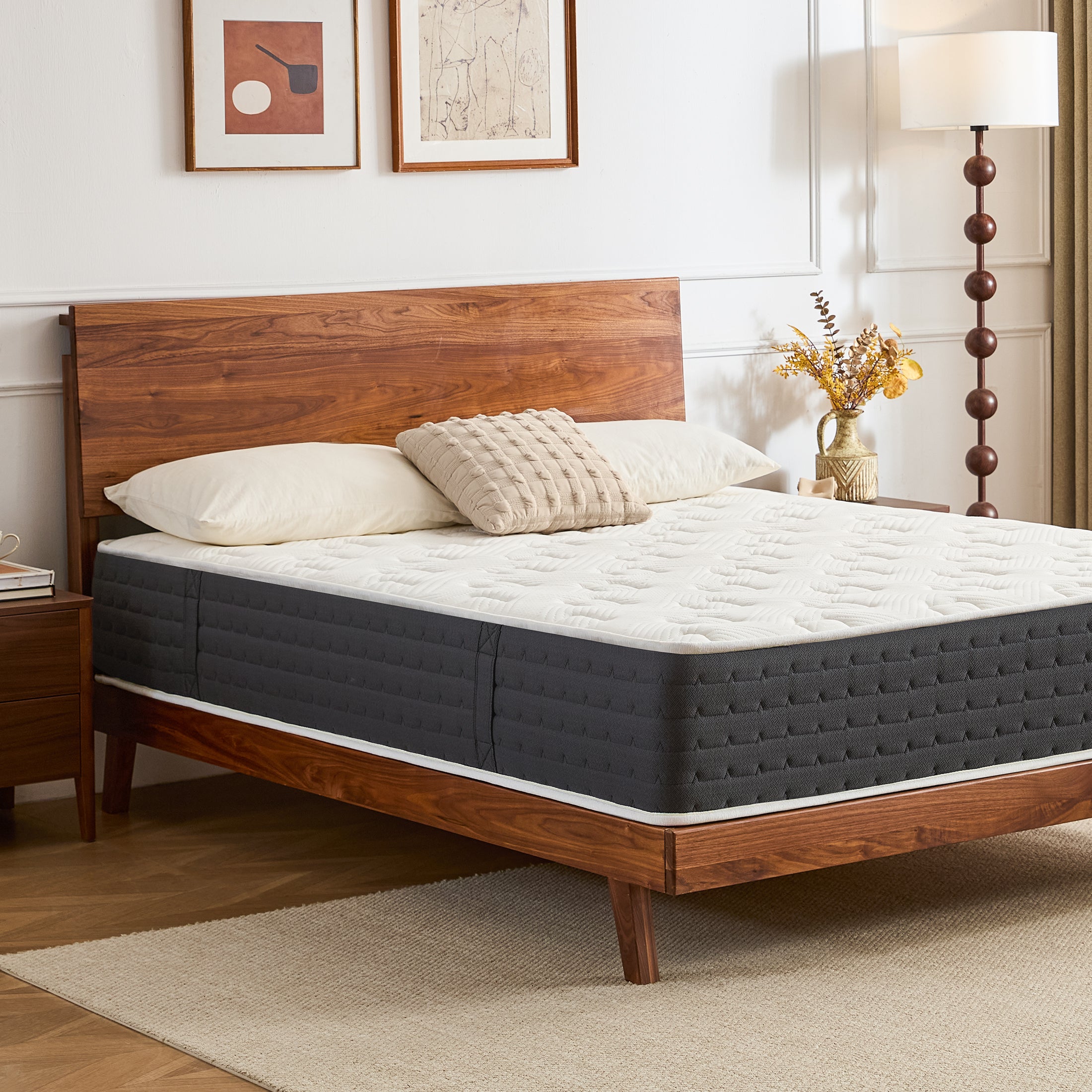 Inofia 10" & 11" Original Comfort Cooling Memory Foam Hybrid Marress