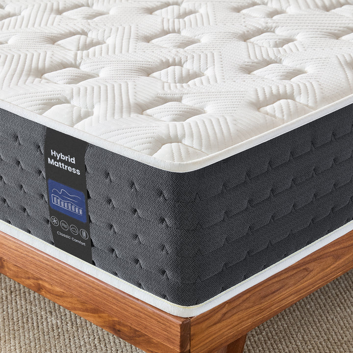 Inofia 10" &amp; 11" Original Comfort Cooling Memory Foam Hybrid Marress
