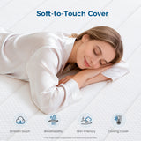 Inofia 10&12&14 Inch Luxury Innerspring and Memory Foam Hybrid Mattress