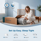 Inofia 10&12&14 Inch Luxury Innerspring and Memory Foam Hybrid Mattress