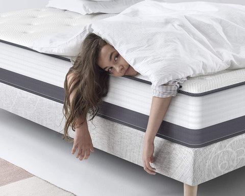 Coolvie 10 Inch Gel Memory Foam Hybrid Mattress - inofia
