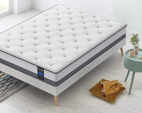 Coolvie 10 Inch Gel Memory Foam Hybrid Mattress - inofia